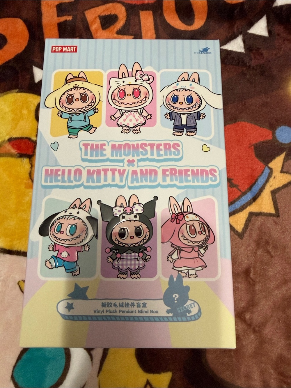 HELLO KITTY/ THE MONSTERS HELLO KITTY AND FRIENDS VINYL PLUSH DOLL
